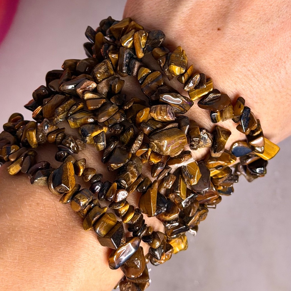 Natural Tiger’s Eye Bracelet 🤎